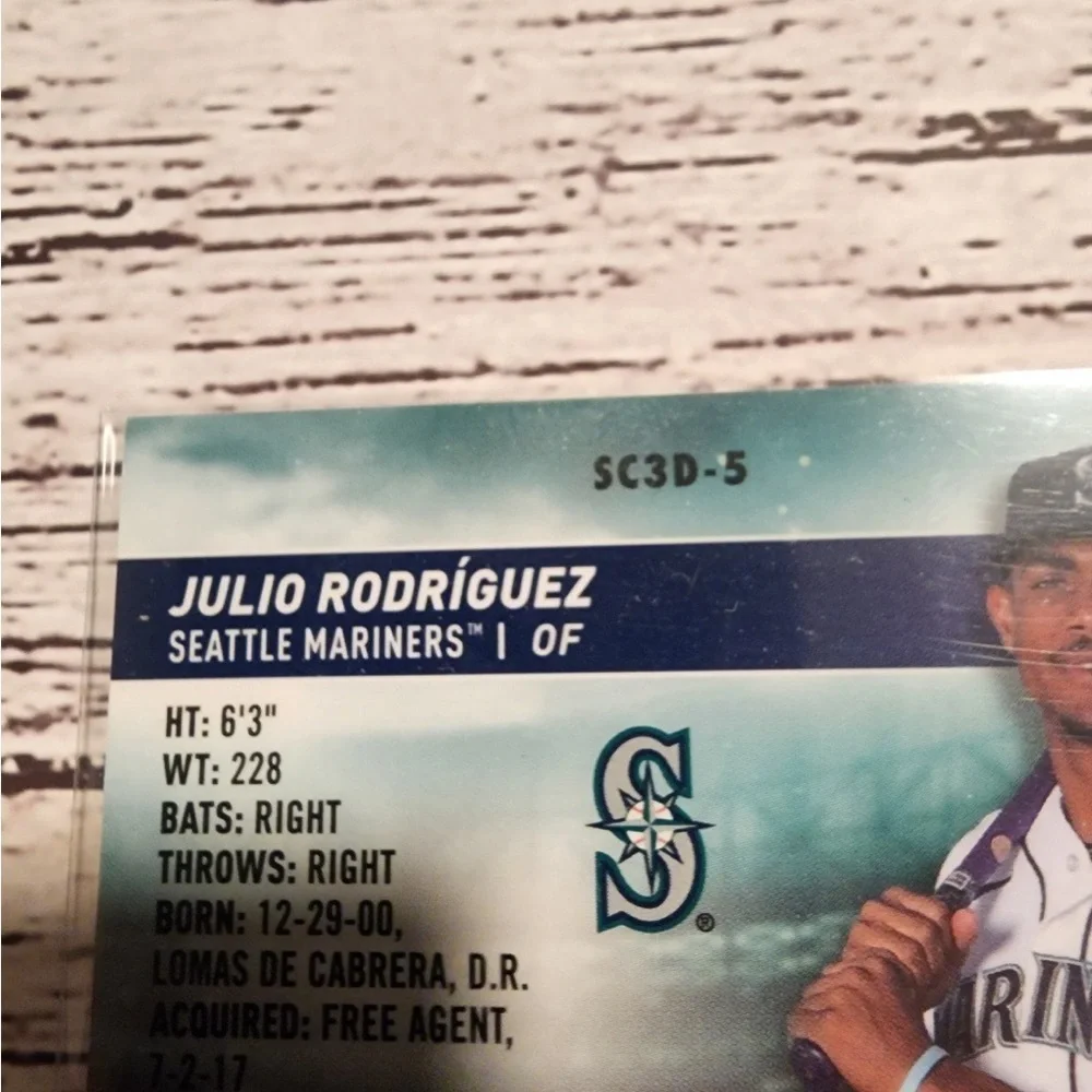 2024 Stadium Club Julio Rodriguez #SC3D-5 SC IN 3D